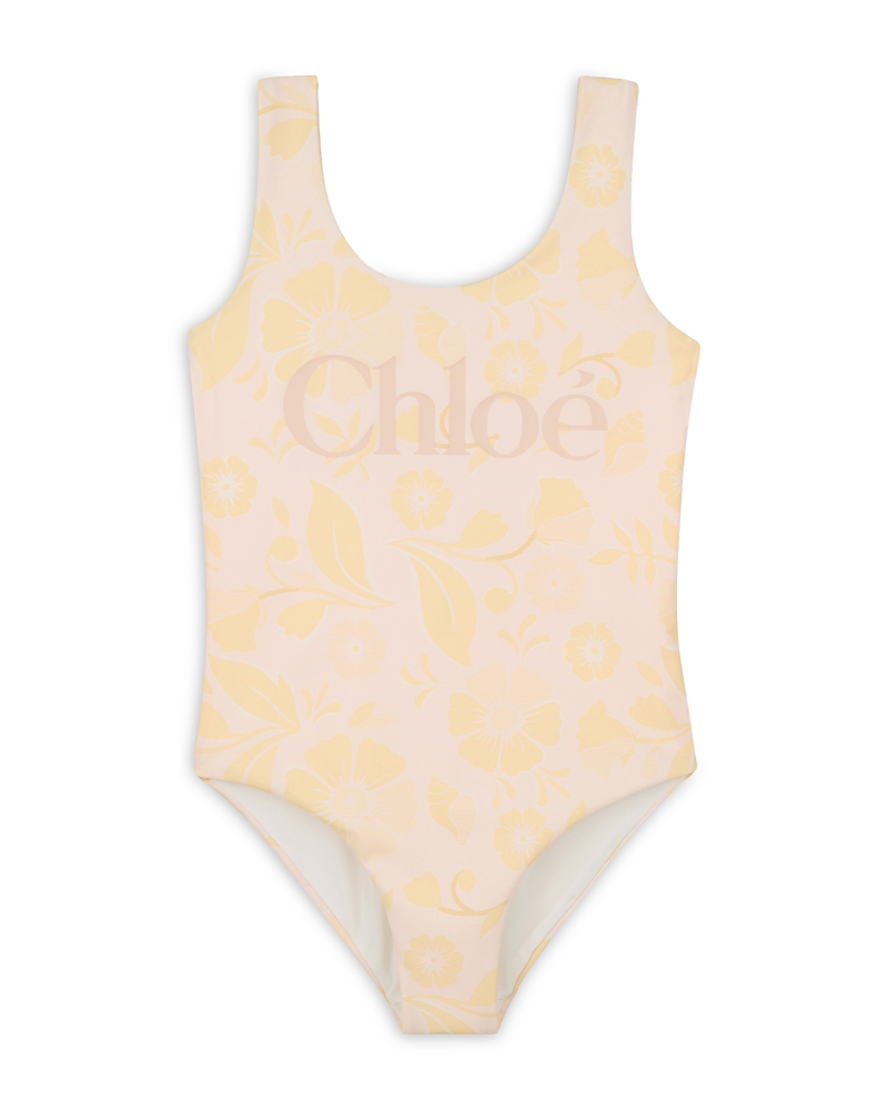 Chloe Girls' Printed One Piece Swimsuit - Big Kid