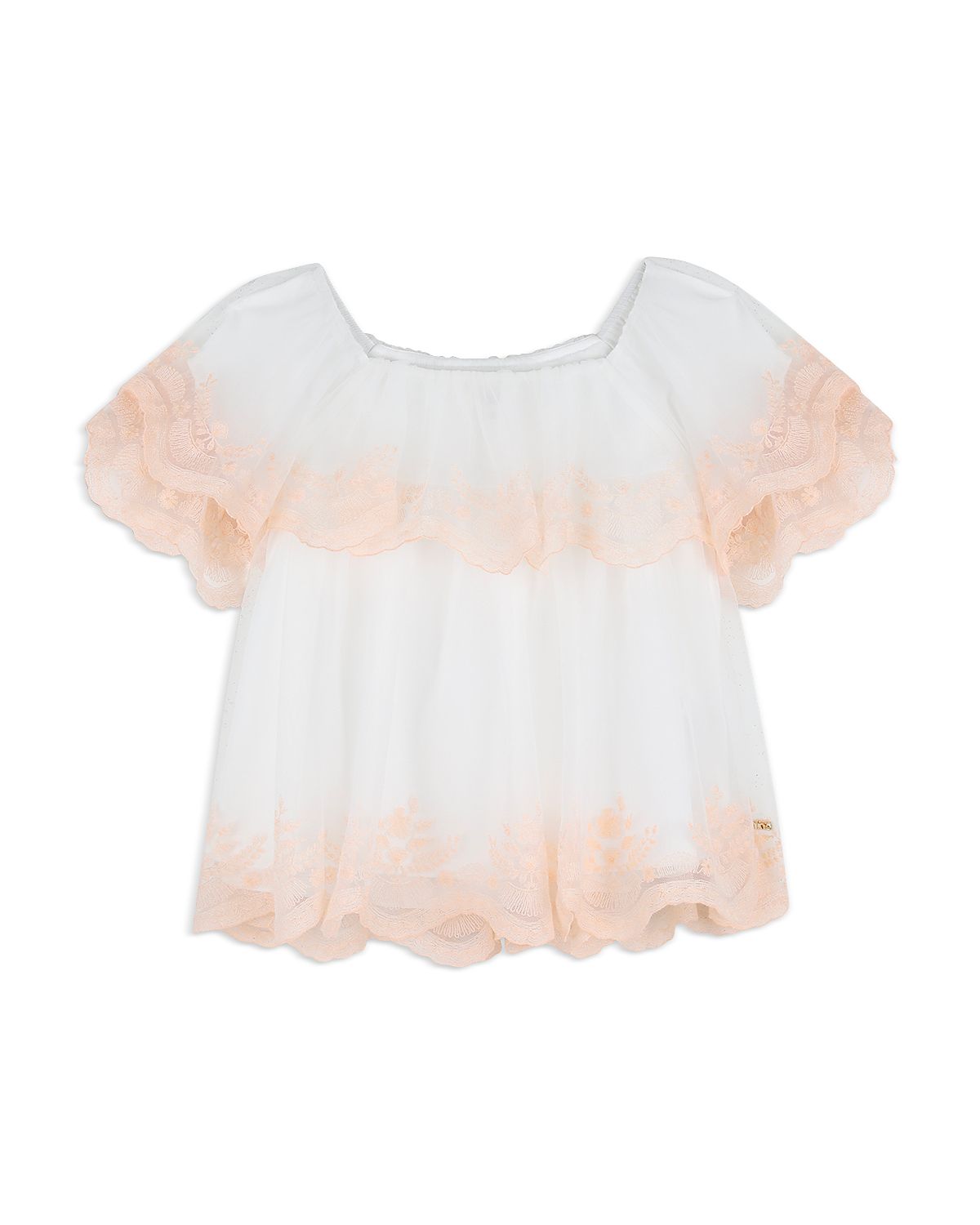 Chloe Girls' Ceremony Embroidered Blouse - Little Kid