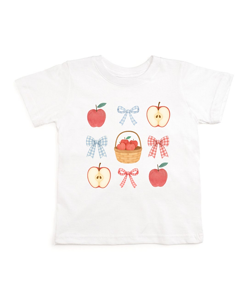 Sweet Wink Girls' Apple Picking Cutie Short Sleeve T-Shirt - Baby, Little Kid