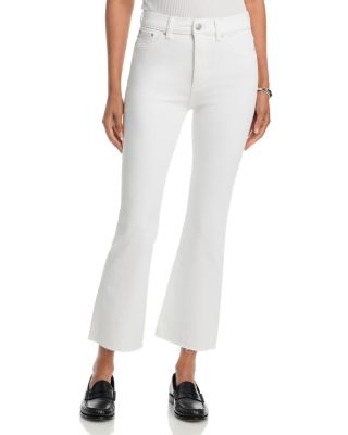 Bridget Bootcut High Rise Instasculpt™ Crop Jeans in White