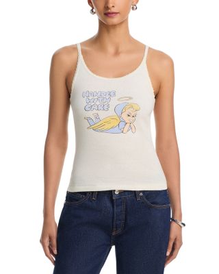 Lace Strap Tank Top - Exclusive
