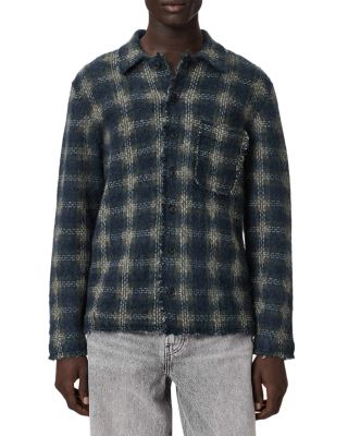 Menard Check Cardigan Shirt