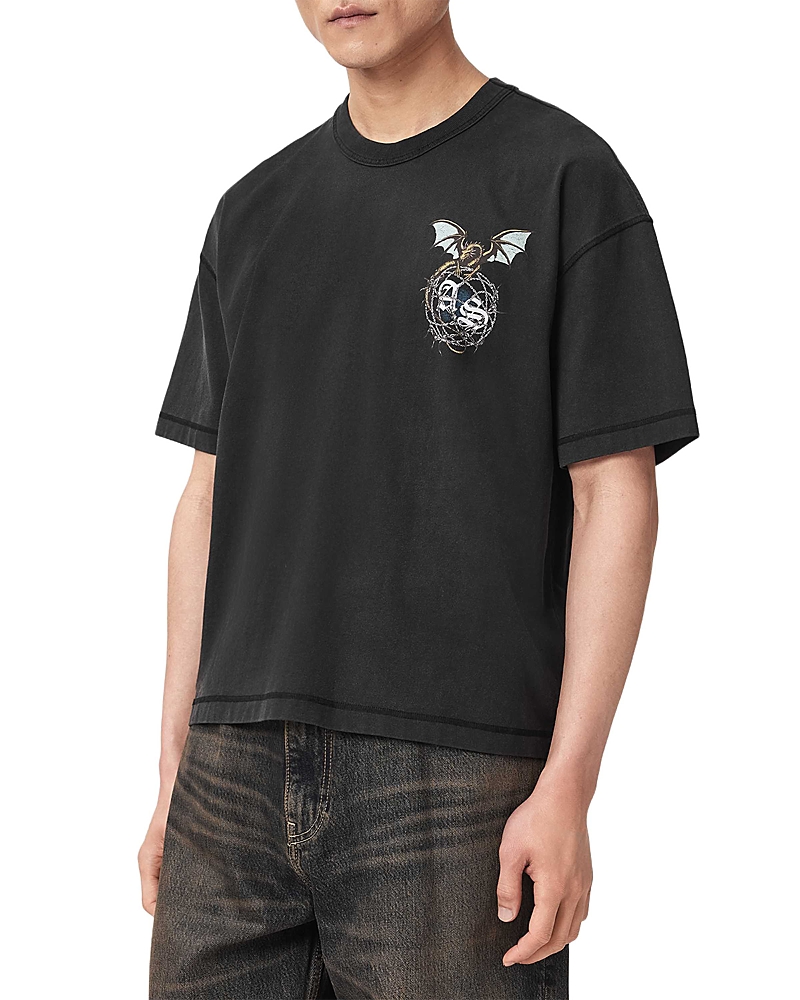 Allsaints Wyvern Logo Graphic T-Shirt