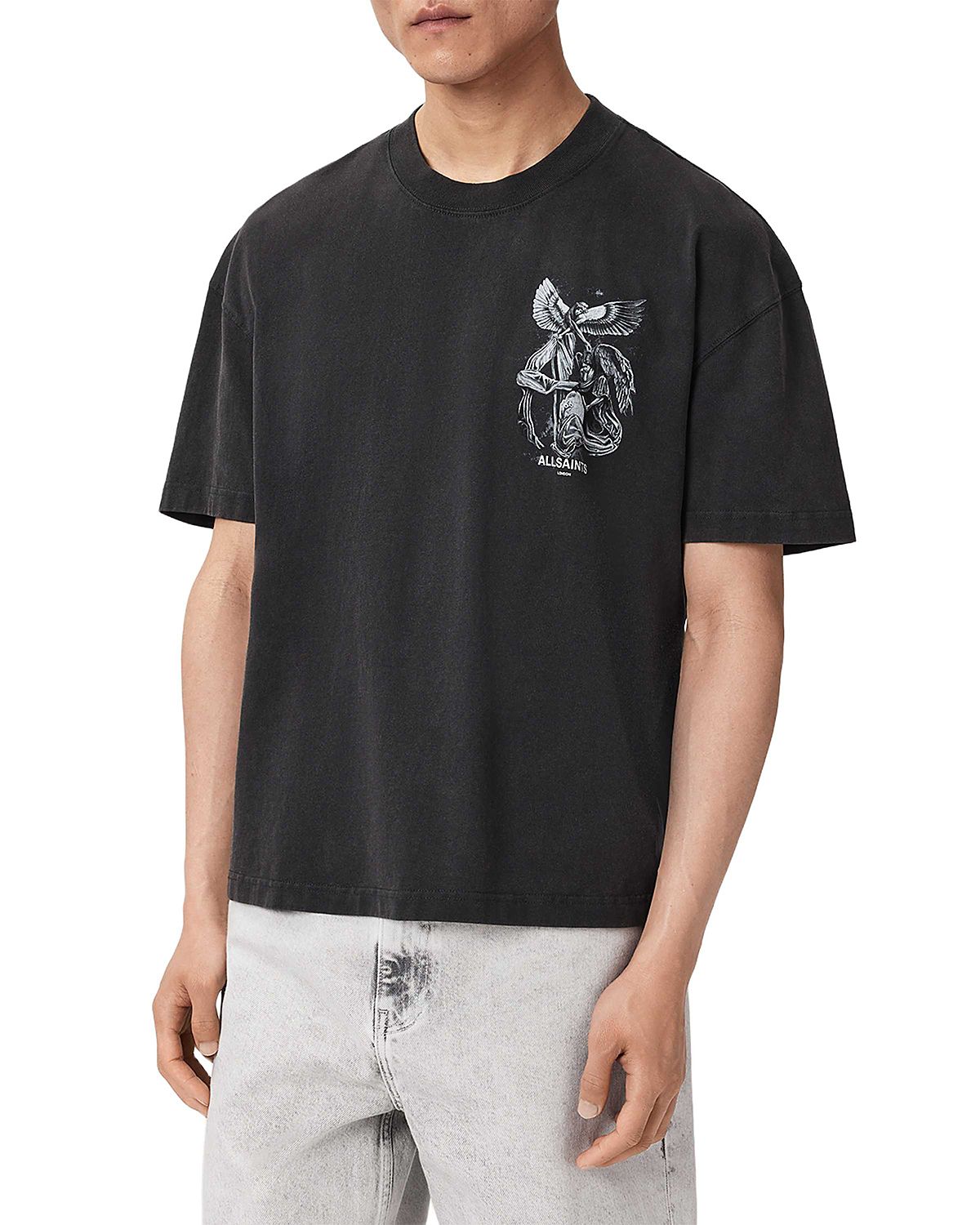 Allsaints Seraphim Logo Graphic T-Shirt