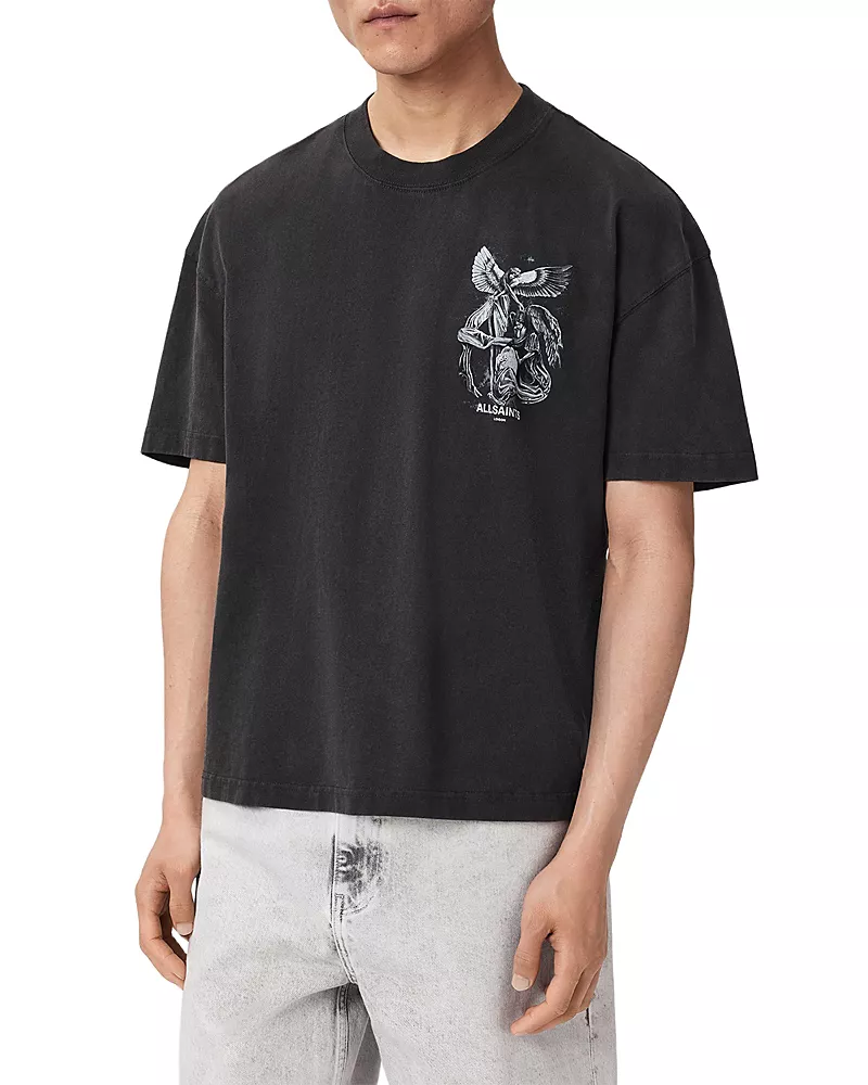 Allsaints Seraphim Logo Graphic T-Shirt