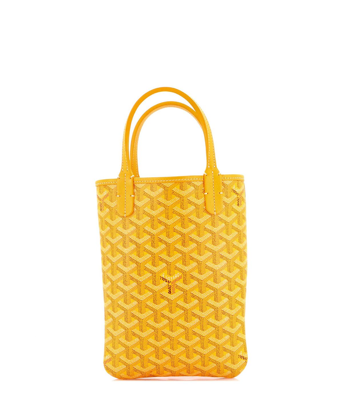Pre-Owned Goyard Mini Poitiers Tote Coated Canvas