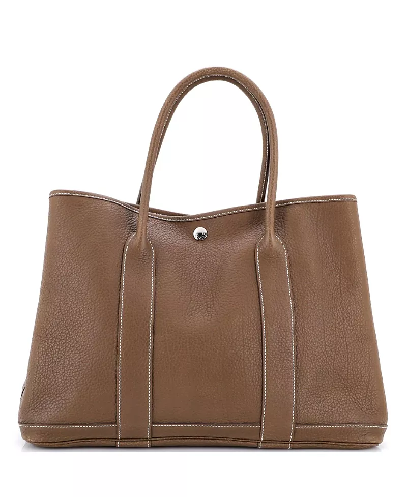 Pre-Owned HERMES 36 Garden Party Tote Leather