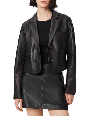 Apton Leather Blazer