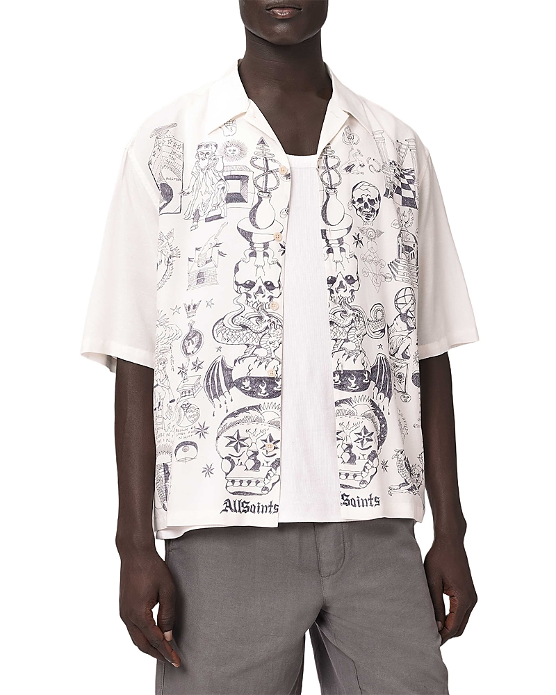 Allsaints Ignis Tattoo Graphics Shirt