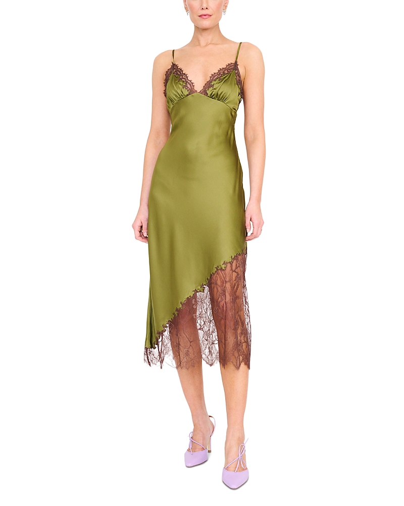 Staud Lara Silk Blend Dress