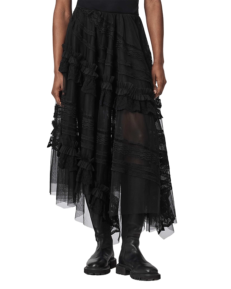 Allsaints Jen Textile Skirt