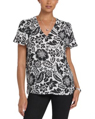 Flutter Sleeve Pleated Top