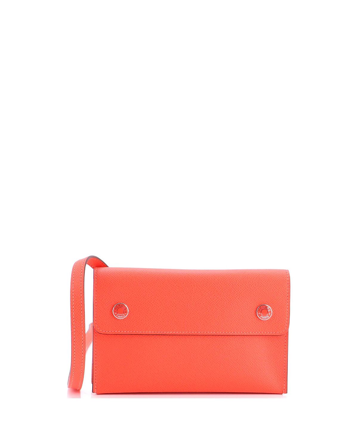 Pre-Owned HERMES Hermesnap Wallet Bag Epsom