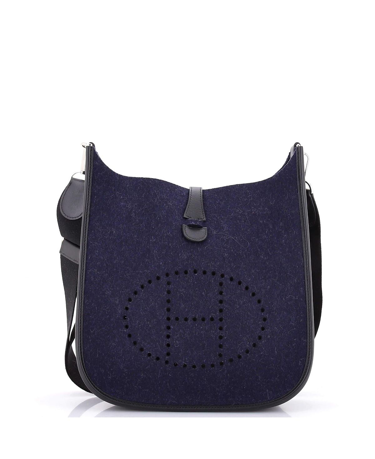 Pre-Owned HERMES Pm Evelyne Bag Gen Iii Felt
