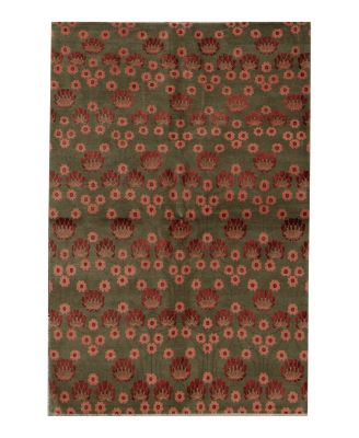 Bokara Rug Co Tibetan Collection Nepalese Loma Metok Area Rug, 6' x 9'