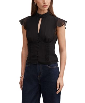Women's Eden Keyhole Blouse