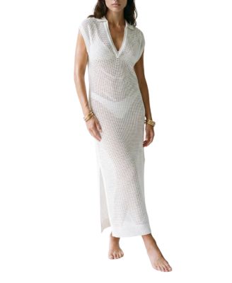 Sasha Crochet Maxi Coverup