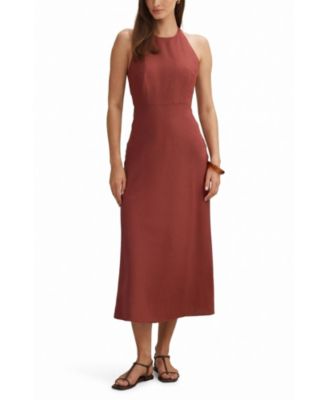 Women's Soraya Beaded Back Midi Dress
