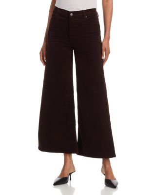 The Corduroy High Rise Swing Jeans in Espresso