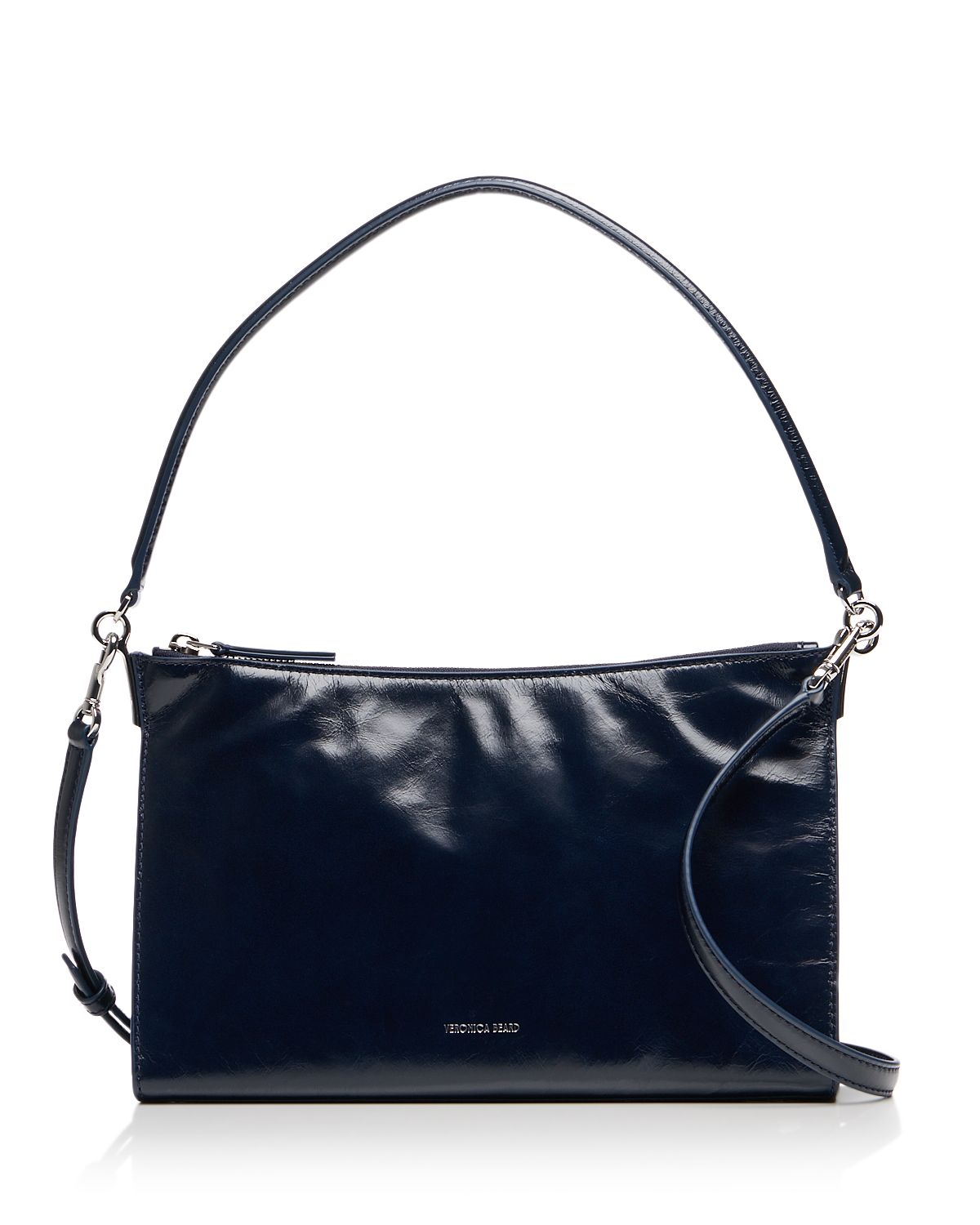 Veronica Beard Vida Small Leather Shoulder Bag