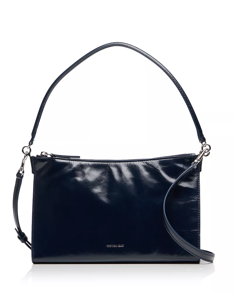 Veronica Beard Vida Small Leather Shoulder Bag