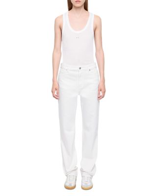Ete High Rise Straight Denim Jeans in Judo