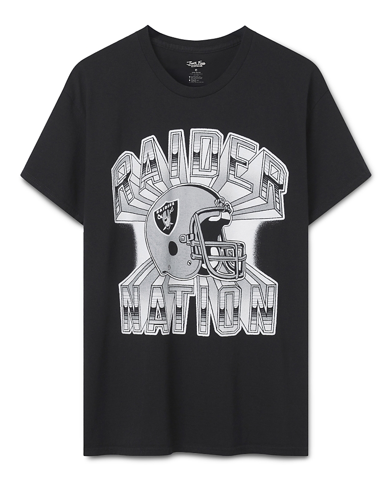 Junk Food Clothing Unisex Las Vegas Raiders Heroic Tee