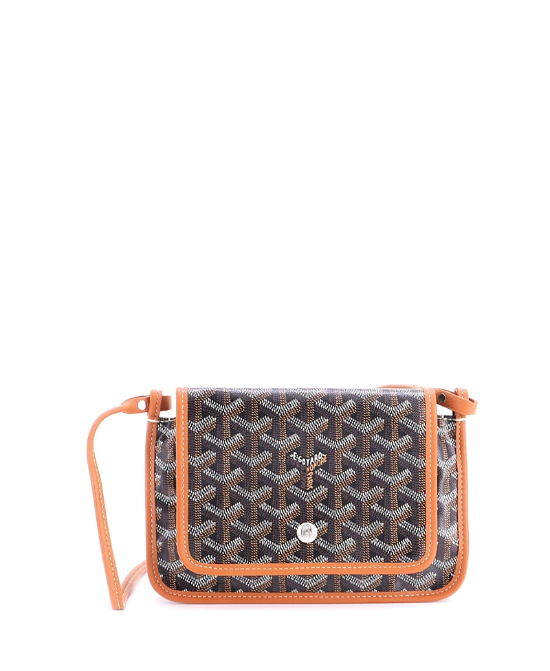 Pre-Owned Goyard Plumet Clutch Wallet Coated Canvas
