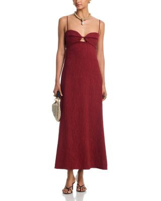 bridesmaid dresses z Rosy Pink Pleated Chiffon size:EU 32 feed-gender-male Beach RIOT Little Caprina Dress yourself in style