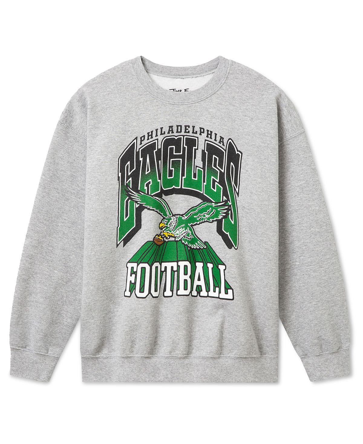 Junk Food Clothing Unisex Philadelphia Eagles All Pro Crew Fleece