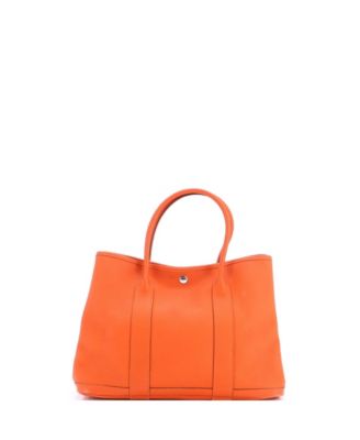 36 Garden Party Tote Leather