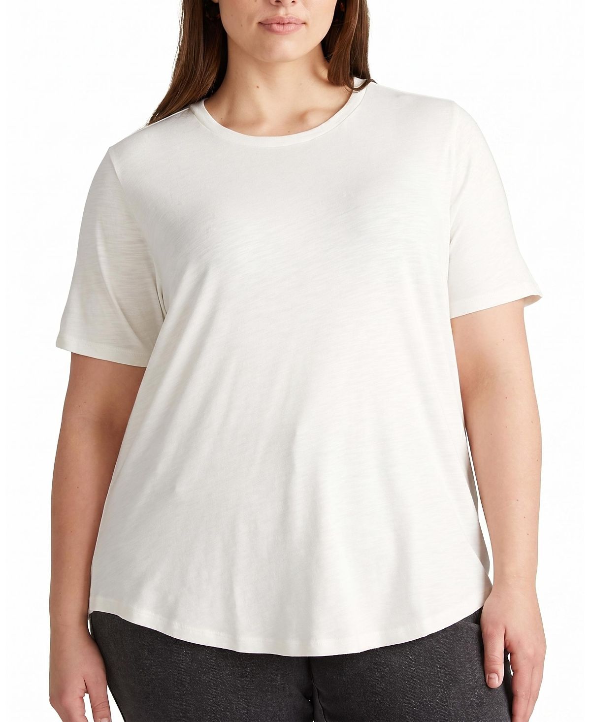 Universal Standard Women's Plus Light-As-Air Tee Rex