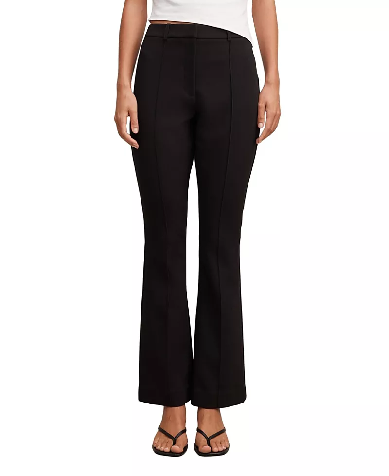 Ever New Women's Melanie Pintuck Flared Leg Pants