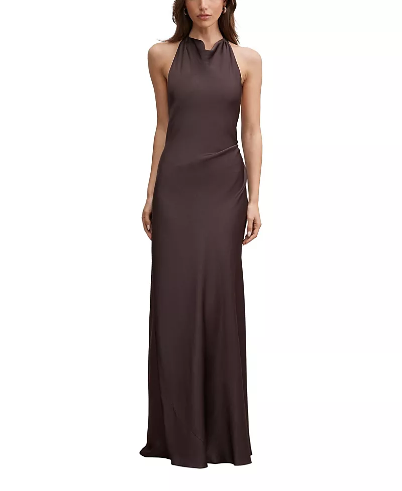 Ever New Women's Drew Halter Neck Back Tie Maxi Dress