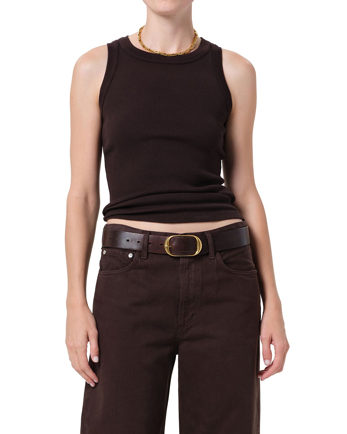 Citizens of Humanity Isabel Ribbed Tank Top