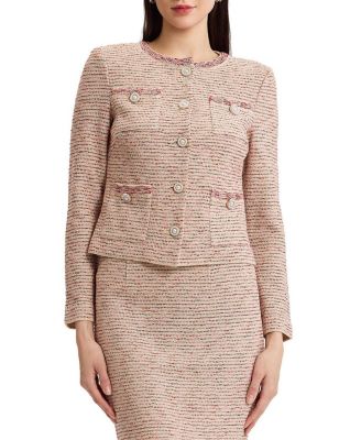 Heritage Ribbon Tweed Knit Jacket