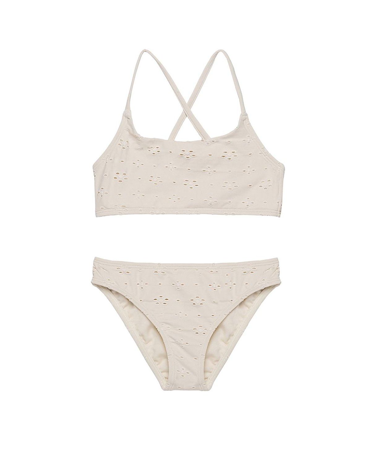 Gottex Kids Girls' Little Lace Criss Cross Strap Swim Set - Little Kid, Big Kid