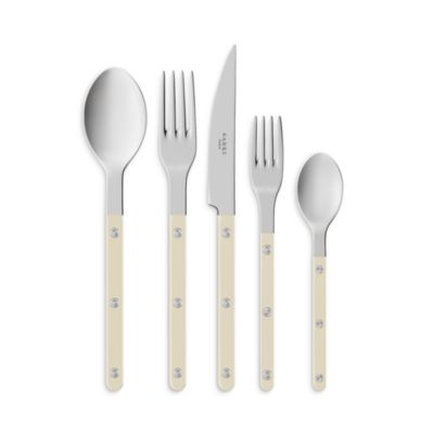 Sabre Paris Bistrot 5 Piece Flatware Set In Gold