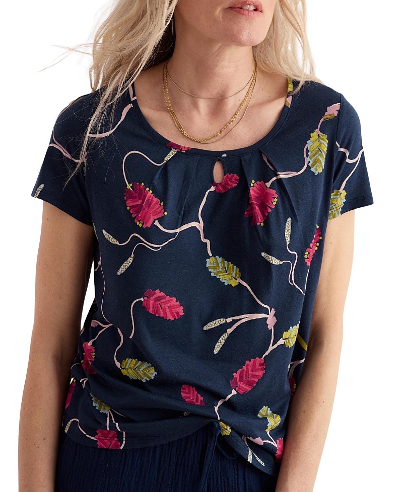 Seasalt Cornwall Appletree Scoop Neck Jersey T-Shirt