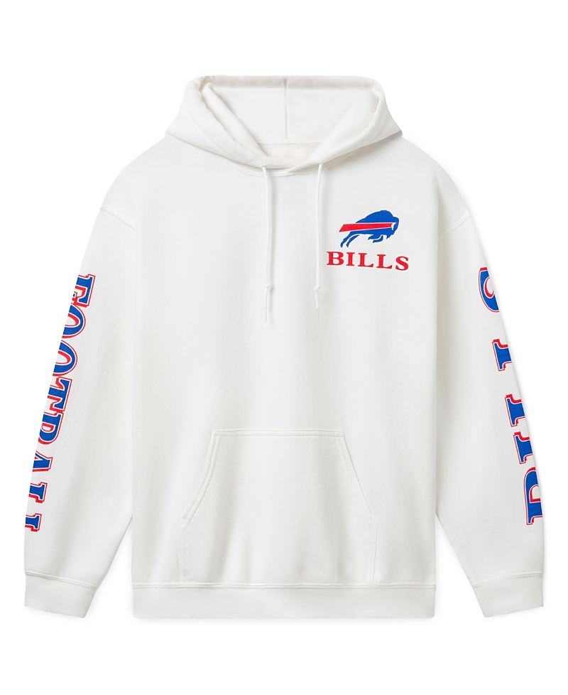 Junk Food Clothing Unisex Buffalo Bills Fandom Hoodie In White