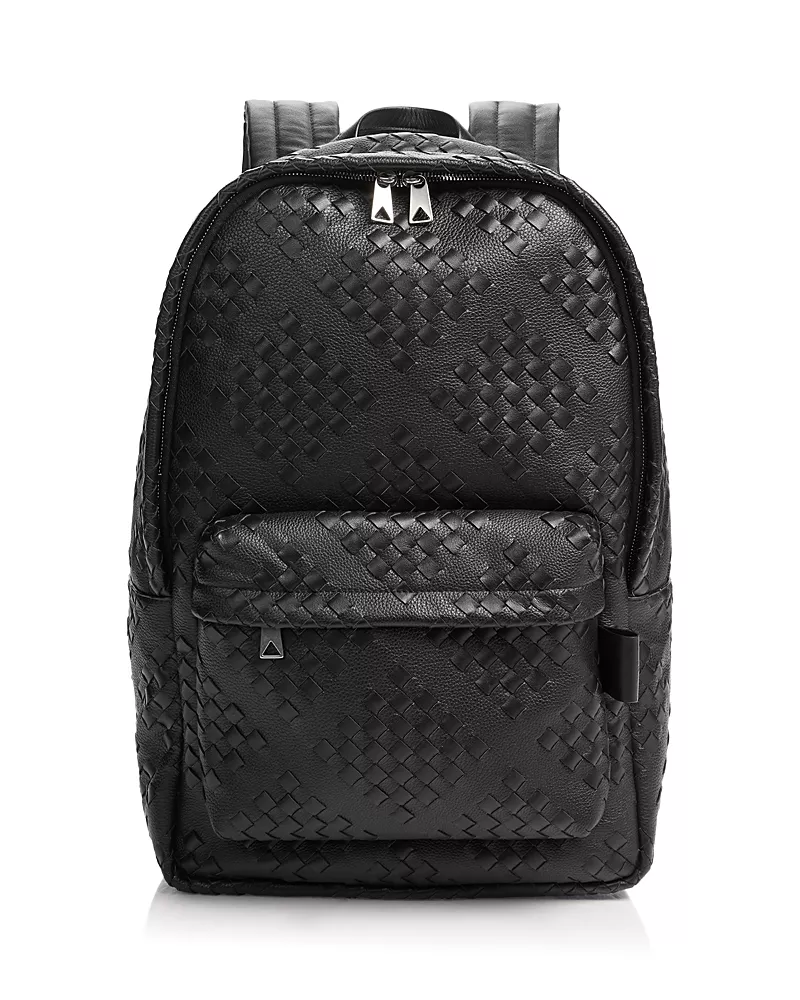 Bottega Veneta Diamonds Dover Leather Backpack