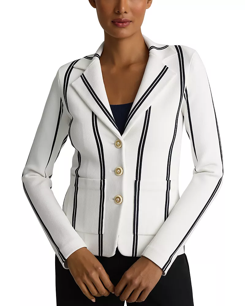 St. John Cite Crepe Knit Jacket