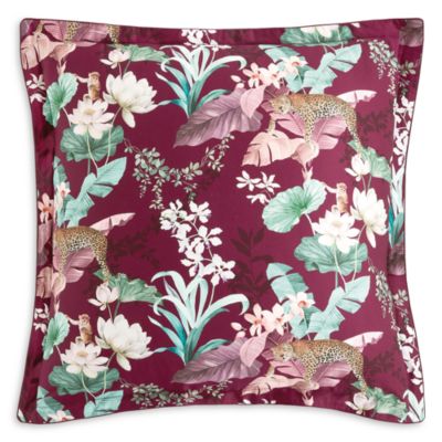 Patio Reversible Floral Euro Pillow Sham