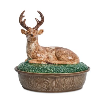 Forest Walk Stag Baker with Lid