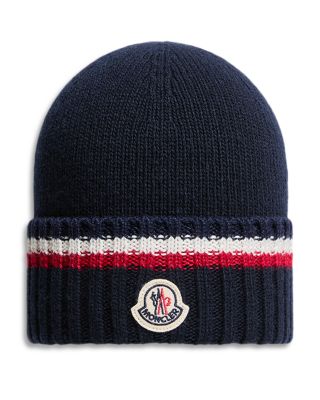 Boys' Striped Logo Beanie Hat - Big Kid