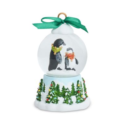 Berry & Thread North Pole Penguin Snow Globe Place Card Holder