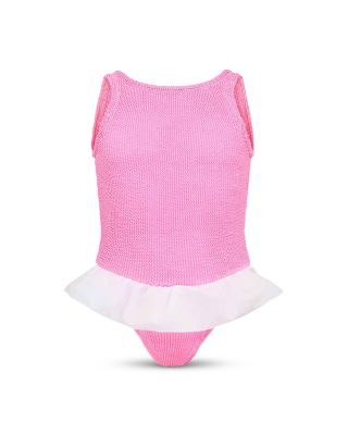 Girls' Duo Denise Crinkle Swimsuit - Little Kid 