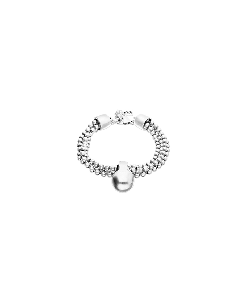 UNOde50 Bracelet with Silver Threads and Large Dial