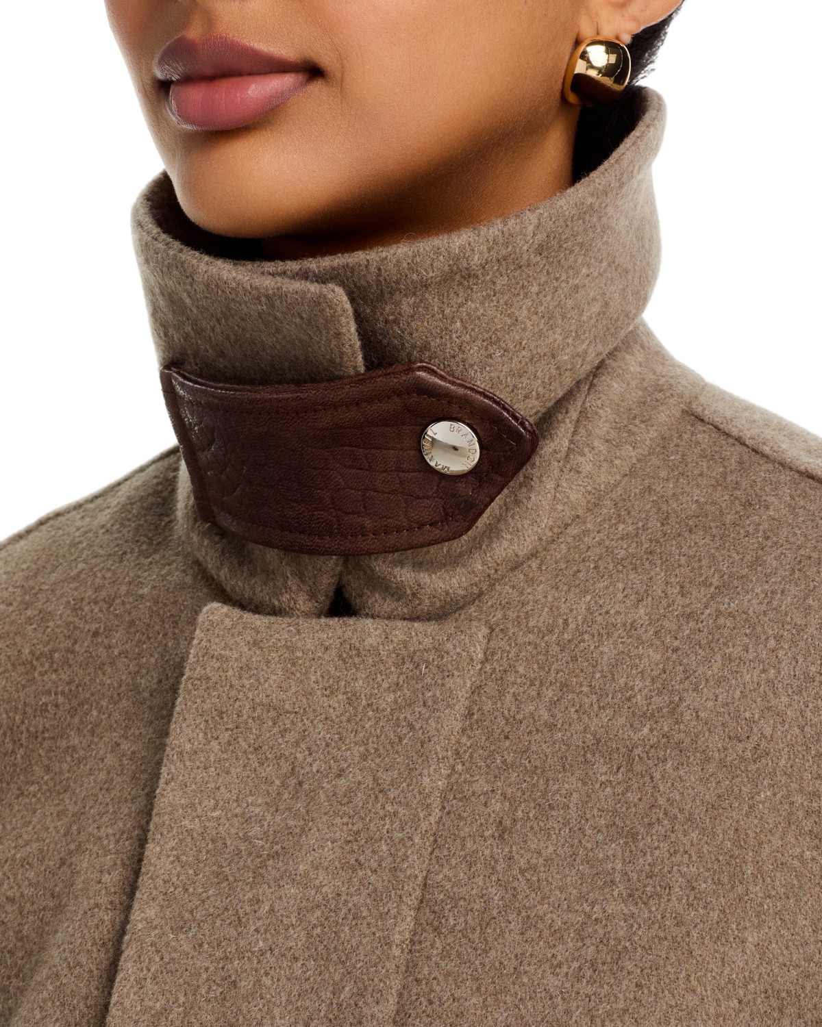 Wool Remi Funnel Neck Jacket