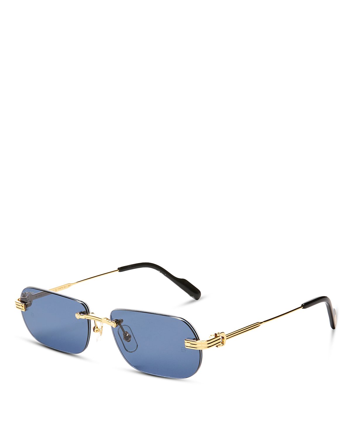 Cartier Rectangle Sunglasses, 55mm